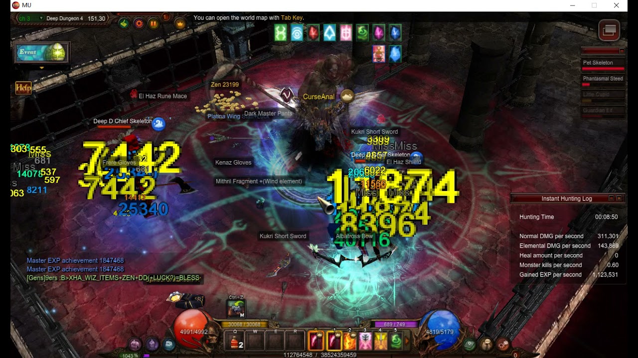 summoner lvl 864 curse  hs spot  nice dmg dd4