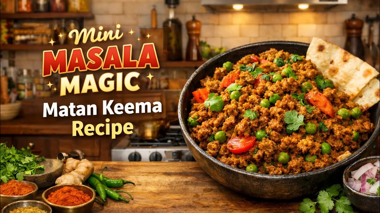 Matan keema recipe 😋 teasty