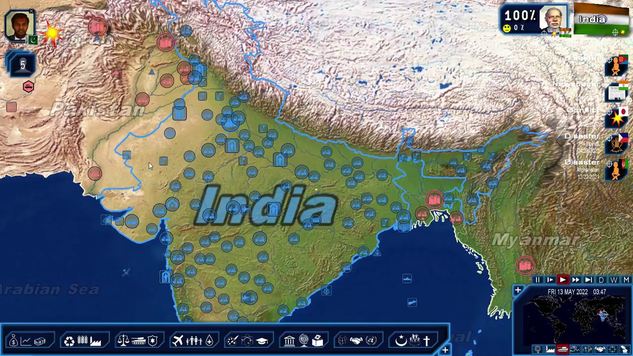 Geopolitical Simulator 4:  2018 - All Roads Lead to Delhi Ep. 42 - Far East Intervention
