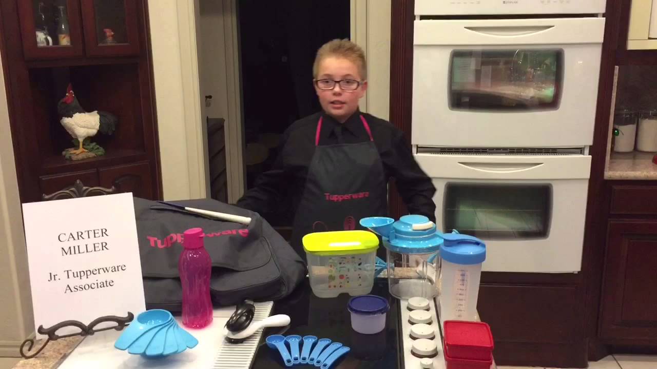 Introducing Carter Miller: Junior Tupperware Associate