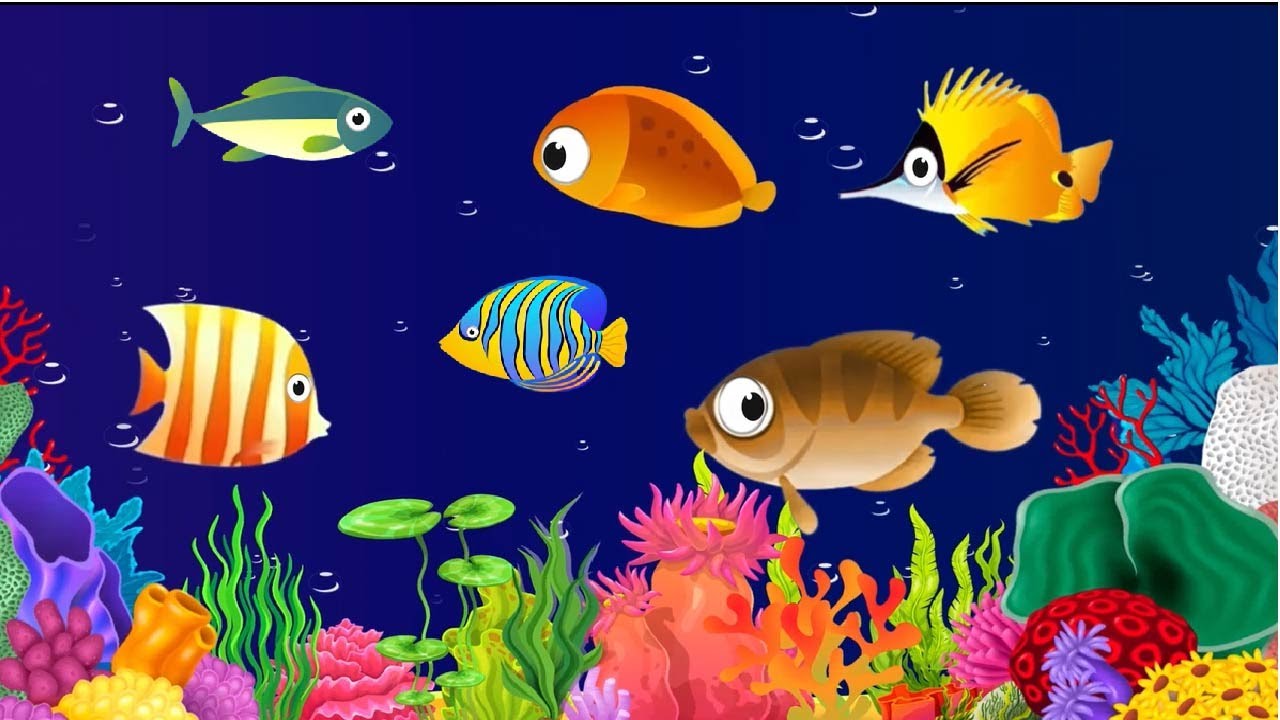 Bedtime Lullaby for Babies, Kids & Parents 😍 Animation🐟Fish lullaby🐟Calming Fishes #76 #babysleep
