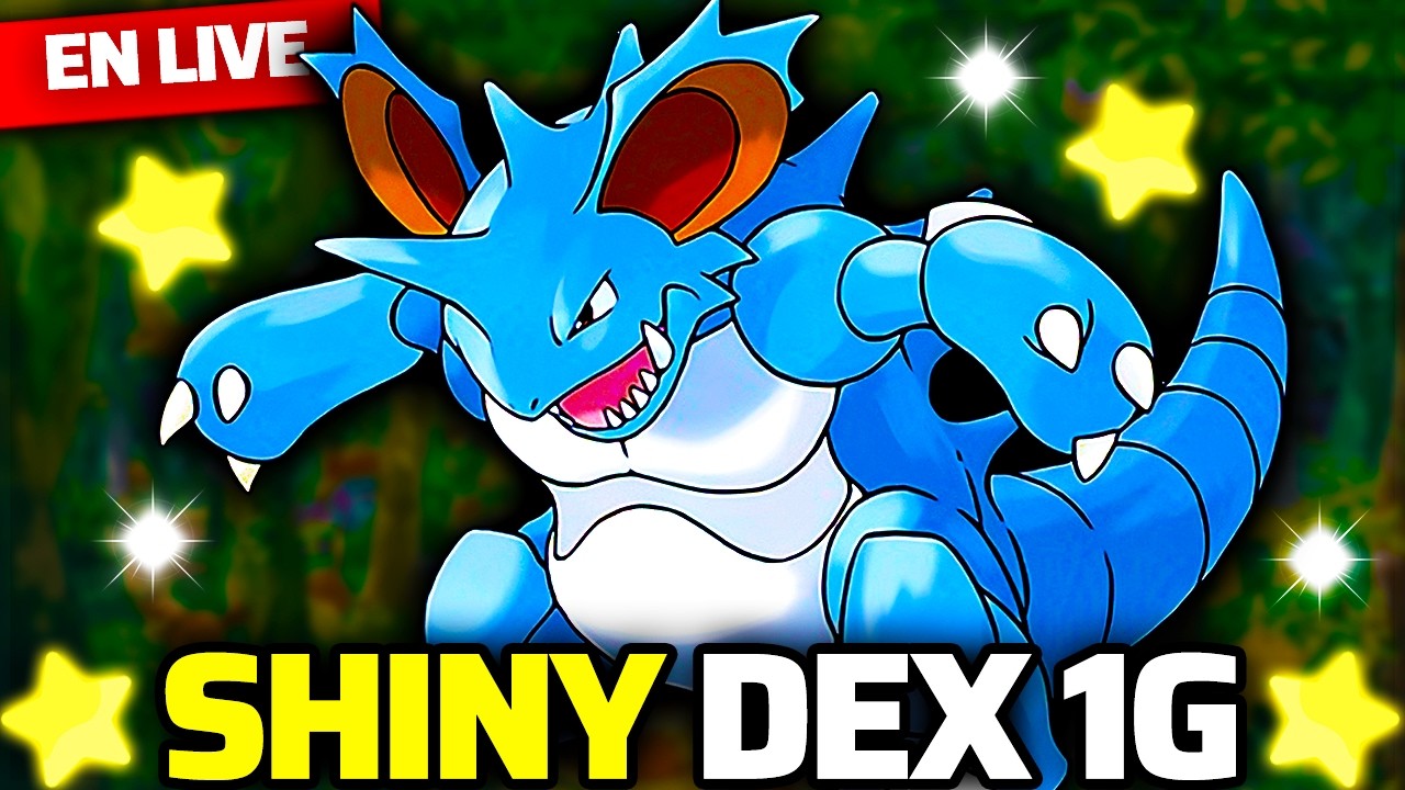 [LIVE🔴] OBJECTIF: FINIR LE SHINYDEX 1G !  POKÉMON SHINY HUNTING ✨  [85/151]