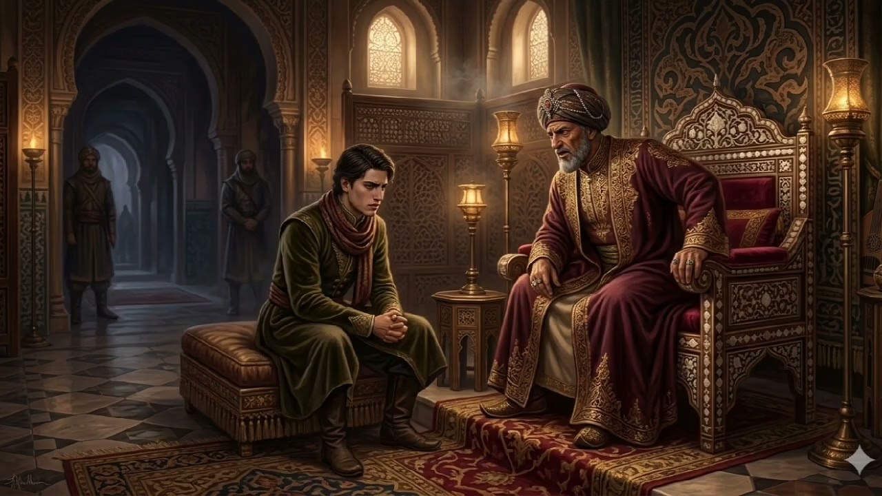 حكاية مل الحكيات النادرة والرائعة #تاج الاقمار وولد السلطان اغمض عينك وغوص في دهاليزها