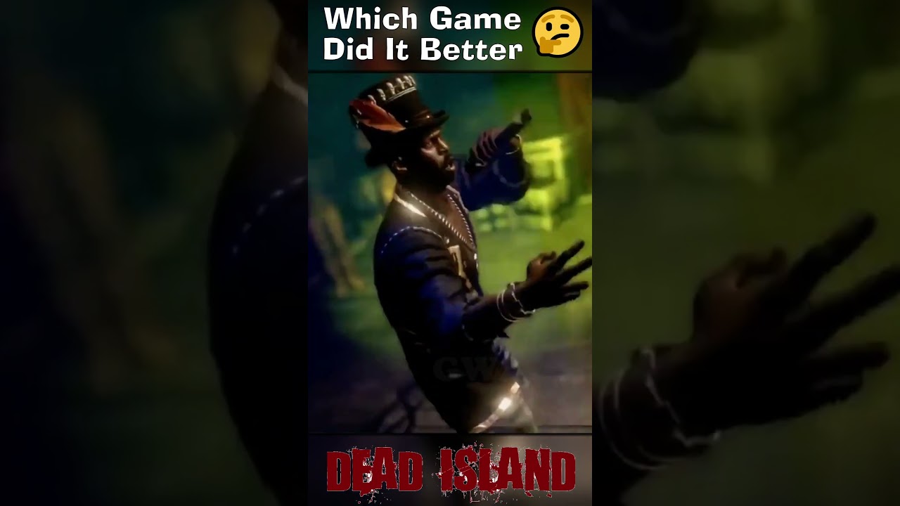 Which Game Did It Better? 🤔 Who Do You Voodoo B!tch (Dead Island 2 Comparison) #Shorts