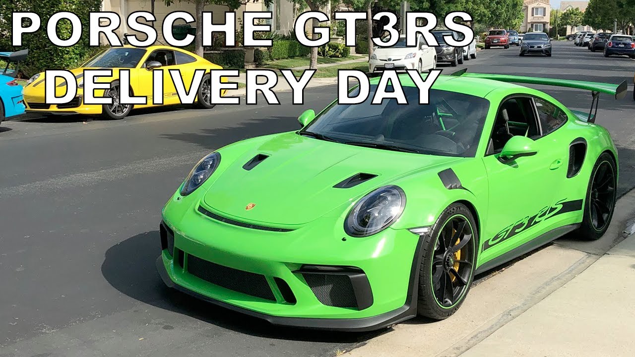 Taking Delivery of a 2019 Porsche 911 GT3RS