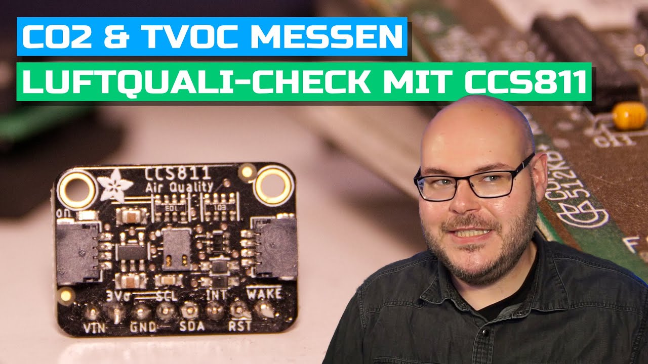 Luftqualität (TVOC & eCO2) messen mit dem CCS811 - Was kann der Sensor?