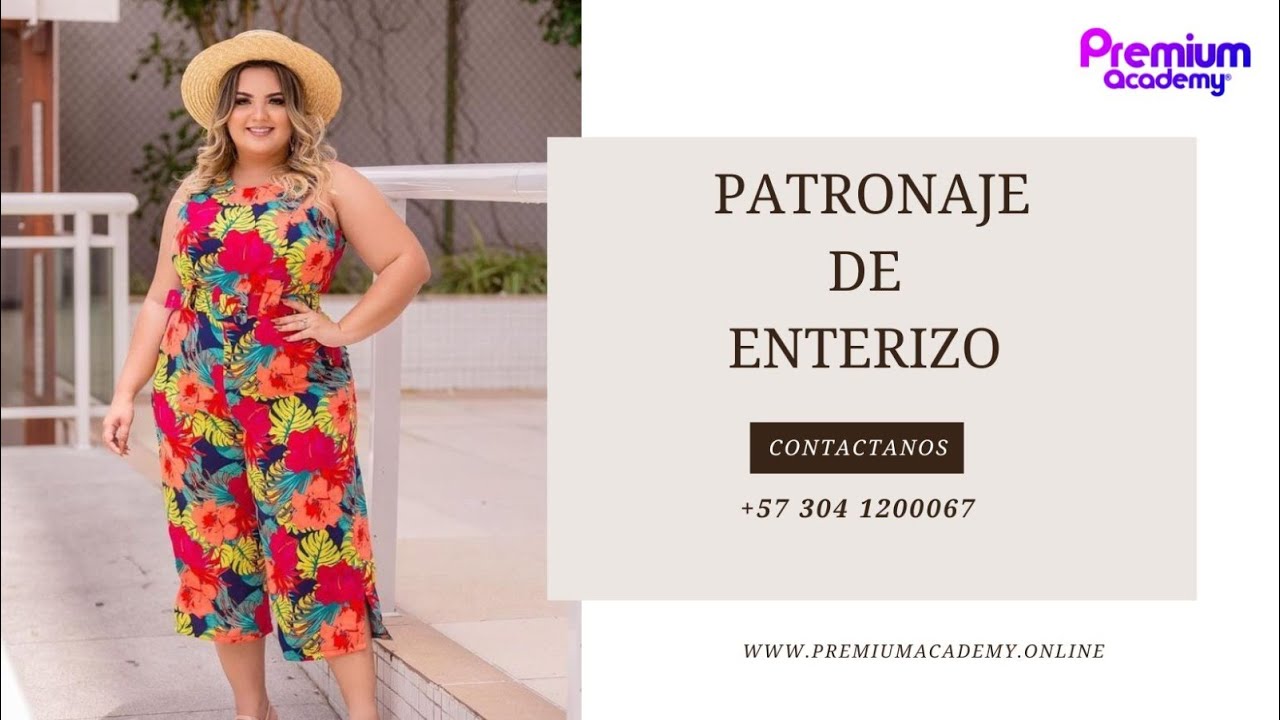 PATRONAJE DE ENTERIZO #1 -  ISABEL VILLAGÓMEZ