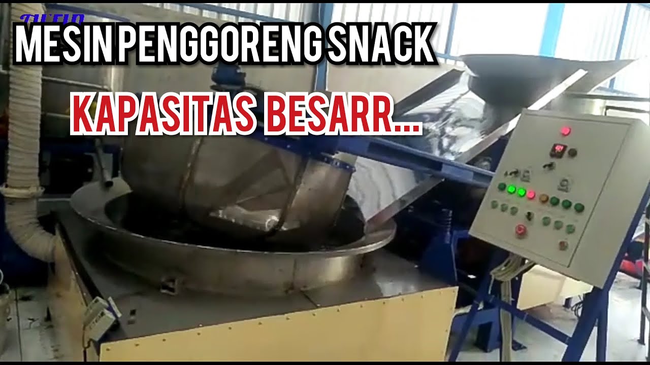 Mesin Penggoreng Kapasitas Besar Otomatis