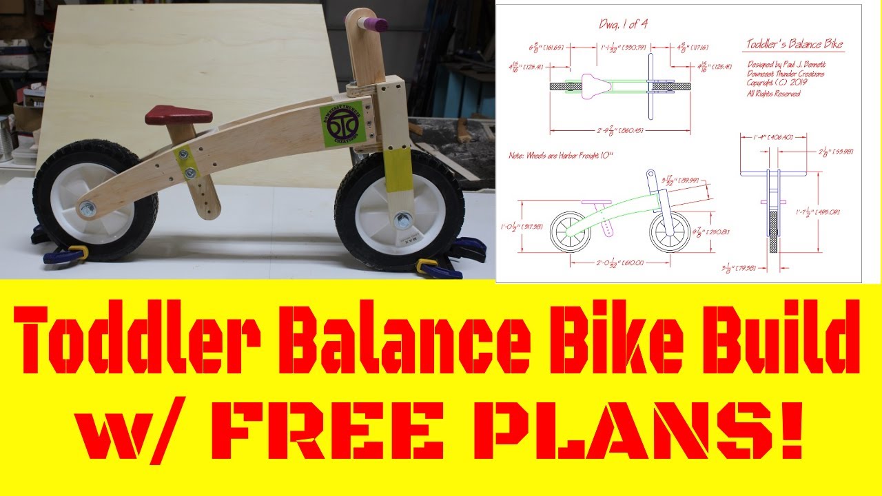 (S-3 Ep-27) Toddler Balance Bike Build