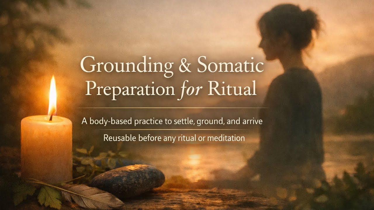 Grounding & Somatic Preparation for Ritual | A Reusable Body-Based Practice