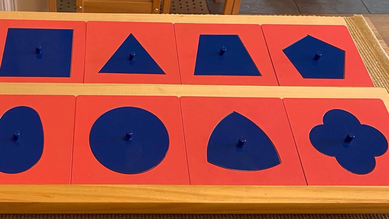Montessori Language-Metal Insets Lesson