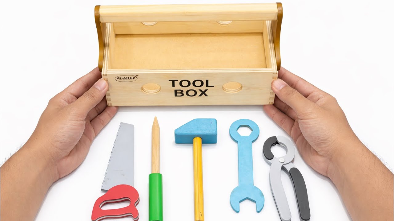 Relaxing Tool Box ASMR l Satisfying Sounds l No Talking