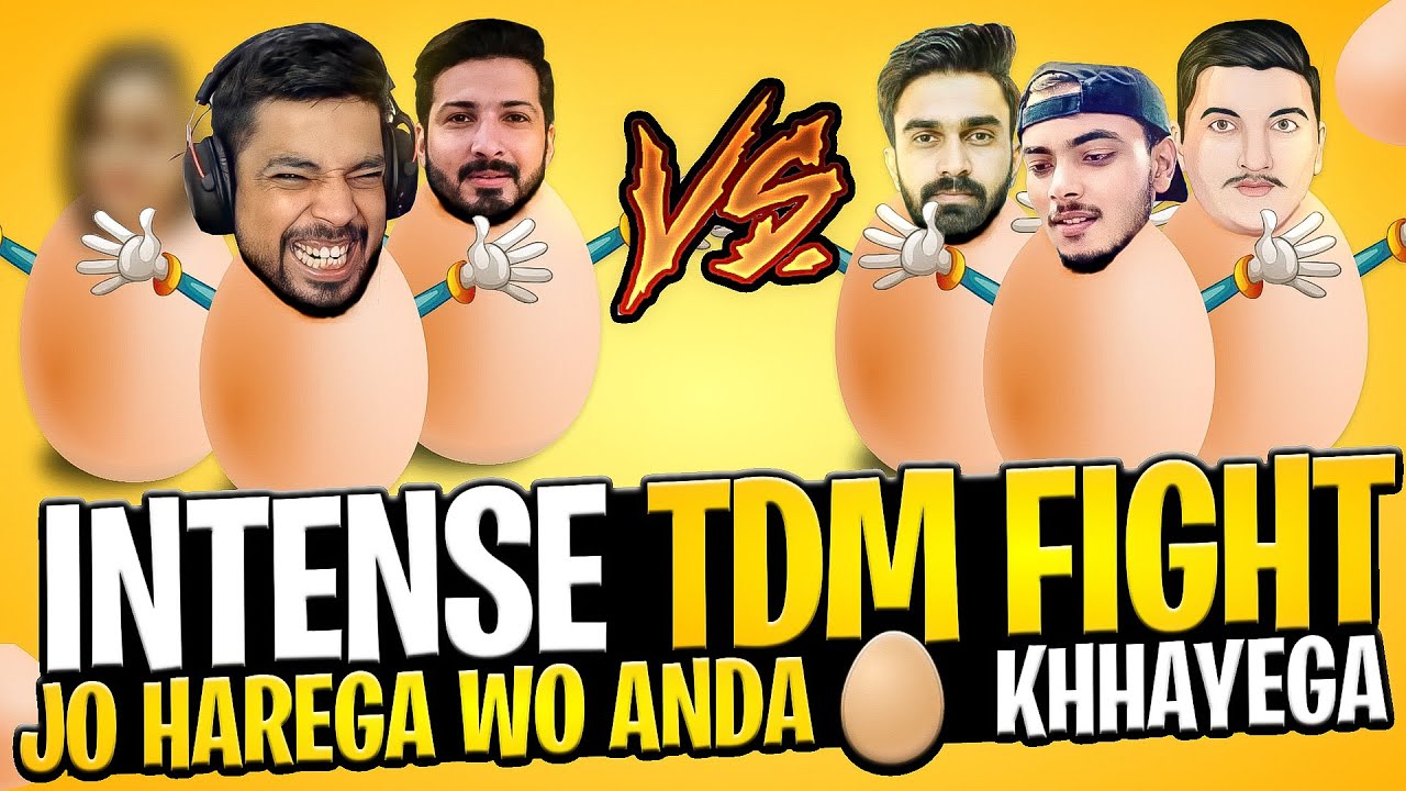 ANDA CHALLENGE *PART 2*  - TDM FIGHT - YOUTUBERS VS YOUTUBERS - PUBG MOBILE - FM RADIO GAMING