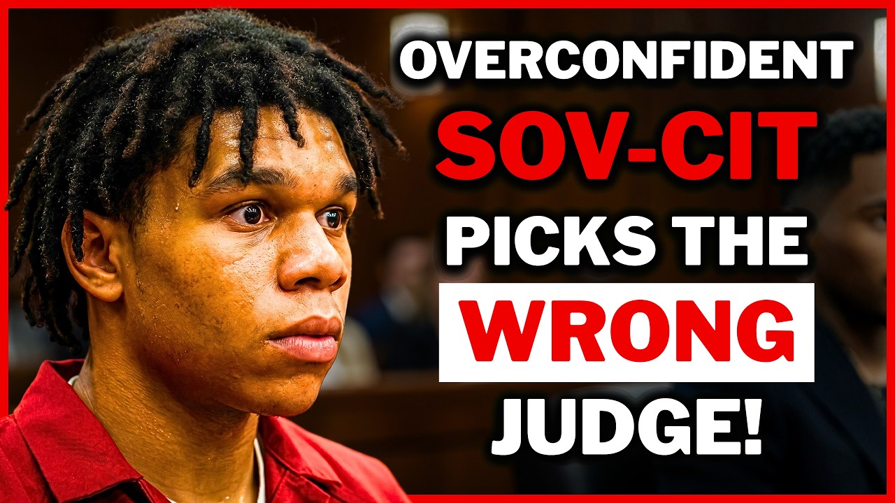 Sovereign Citizen Challenges The Entire Court Until The Judge OBLITERATES Him