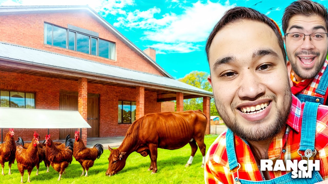 ENDI BIZNI UYIMIZ BOR! RANCHOMIZ YANADA KATTALASHDI TOVUQ BIZNES AVJIDA - RANCH SIMULATOR#2