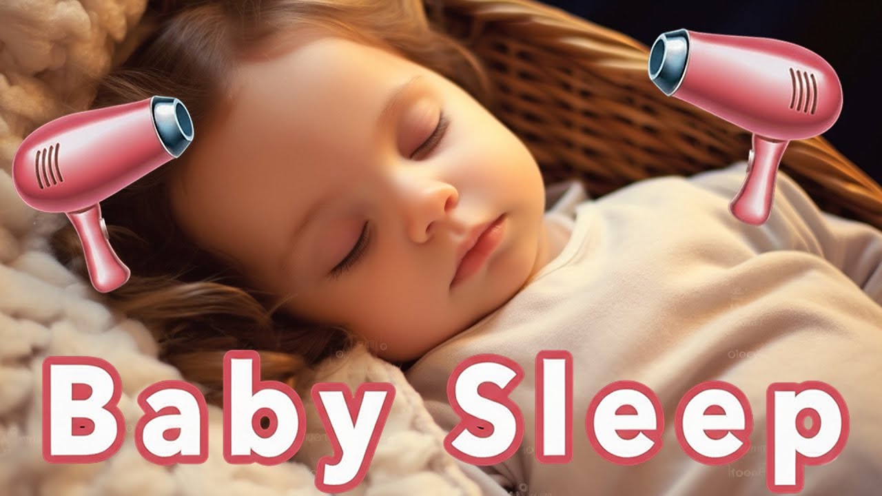 Baby Fön White Noise 10 Stunden | Schnelles Einschlafen & Ruhe