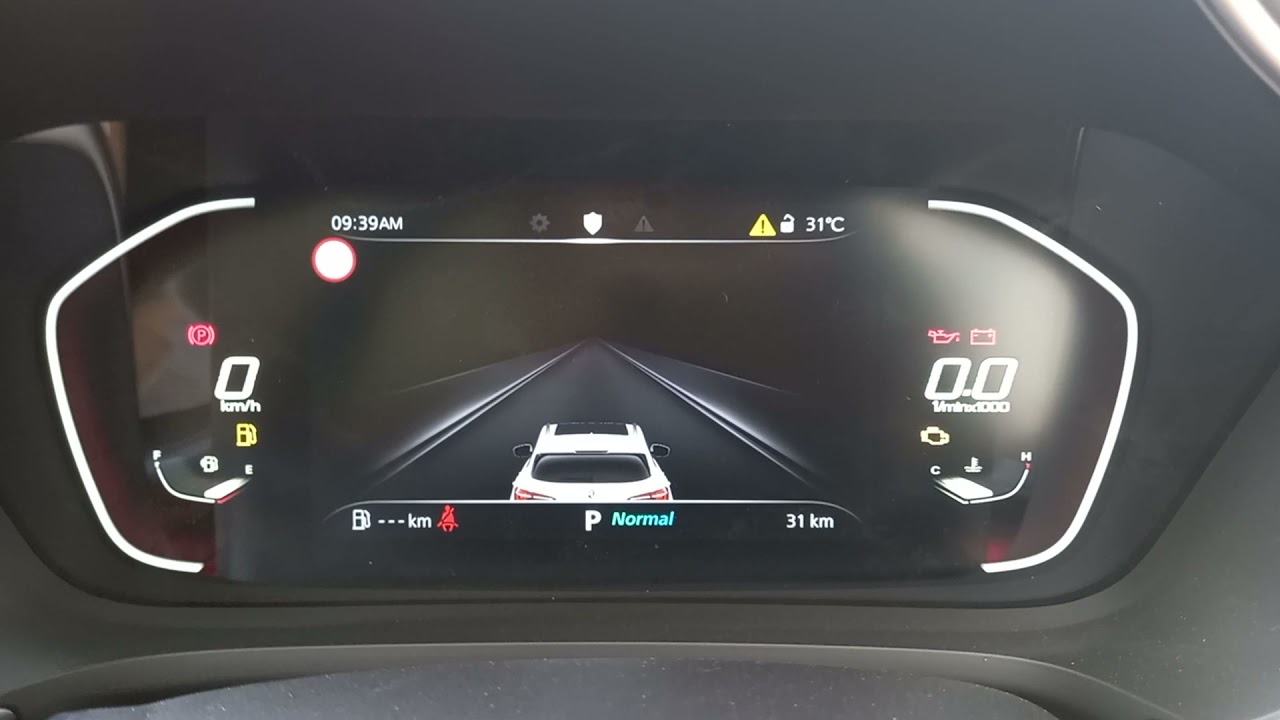 MG HS using method and information about new digital meter