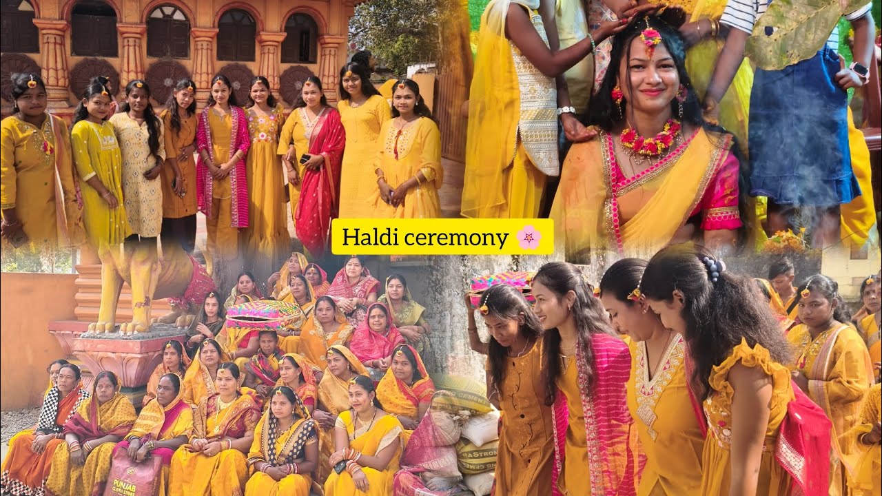 ଆସ ଦେଖମା ମୋର ନାନୀ ର ହଲଦୀ🌸💛//ଏତେ enjoy କରମୁ ବୋଲି ତ ଭାବି ନାଇ ଥାଇ🥰#sambalpuri #vlog #trending 
