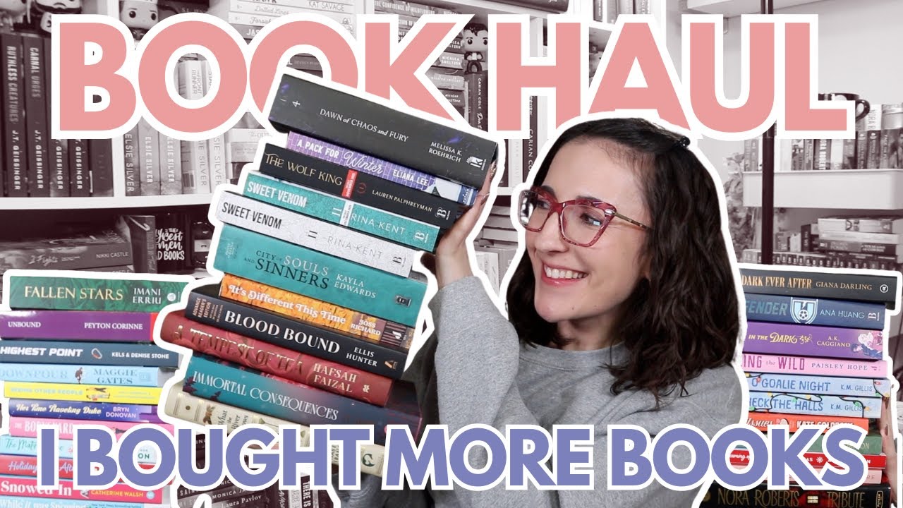 Я купила ещё книг 📖 😍 Ещё одна большая книжная партия