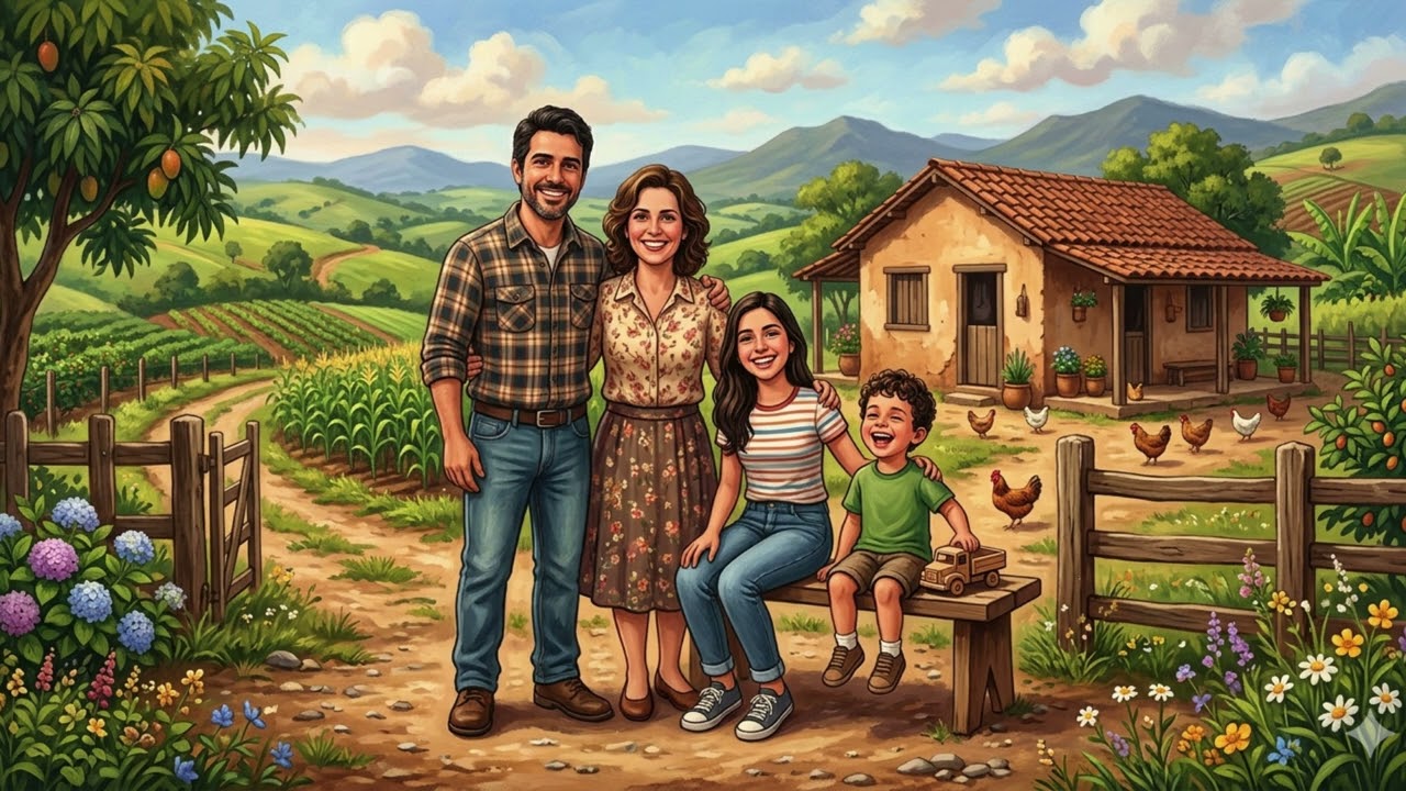 Eu, ela e as crianças