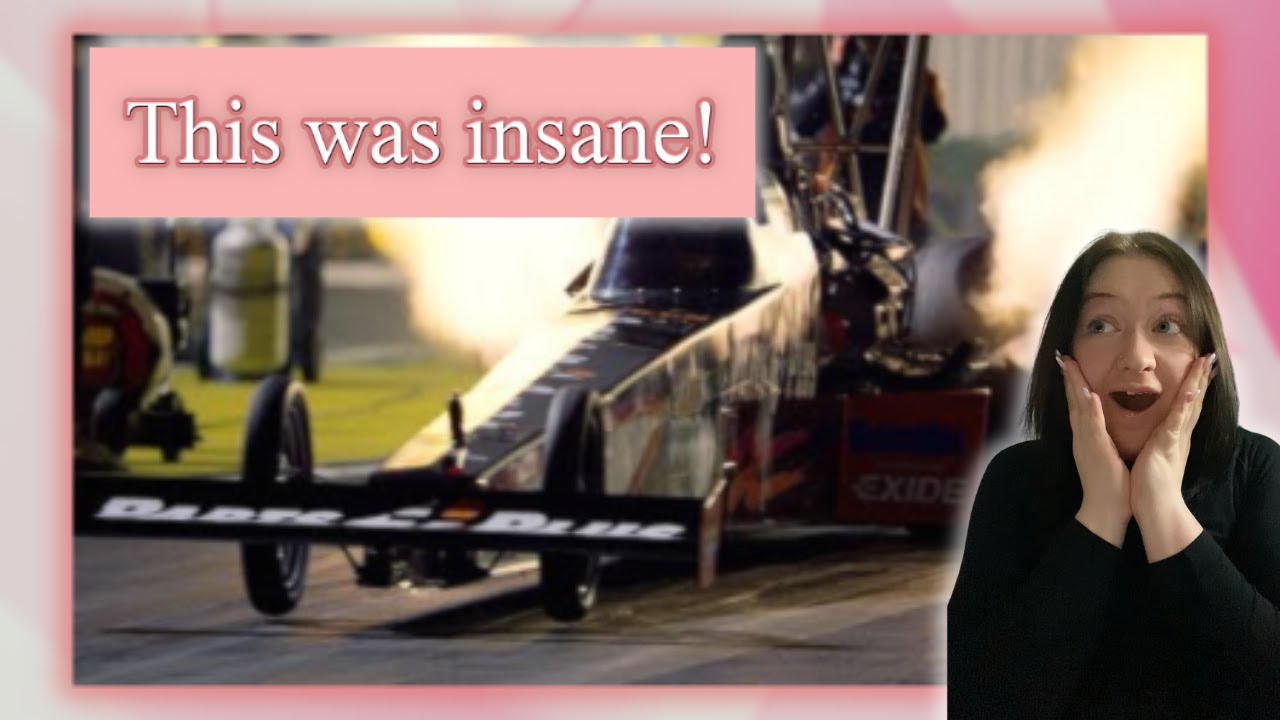Реакция фаната Формулы-1 на огнедышащих монстров NHRA!
