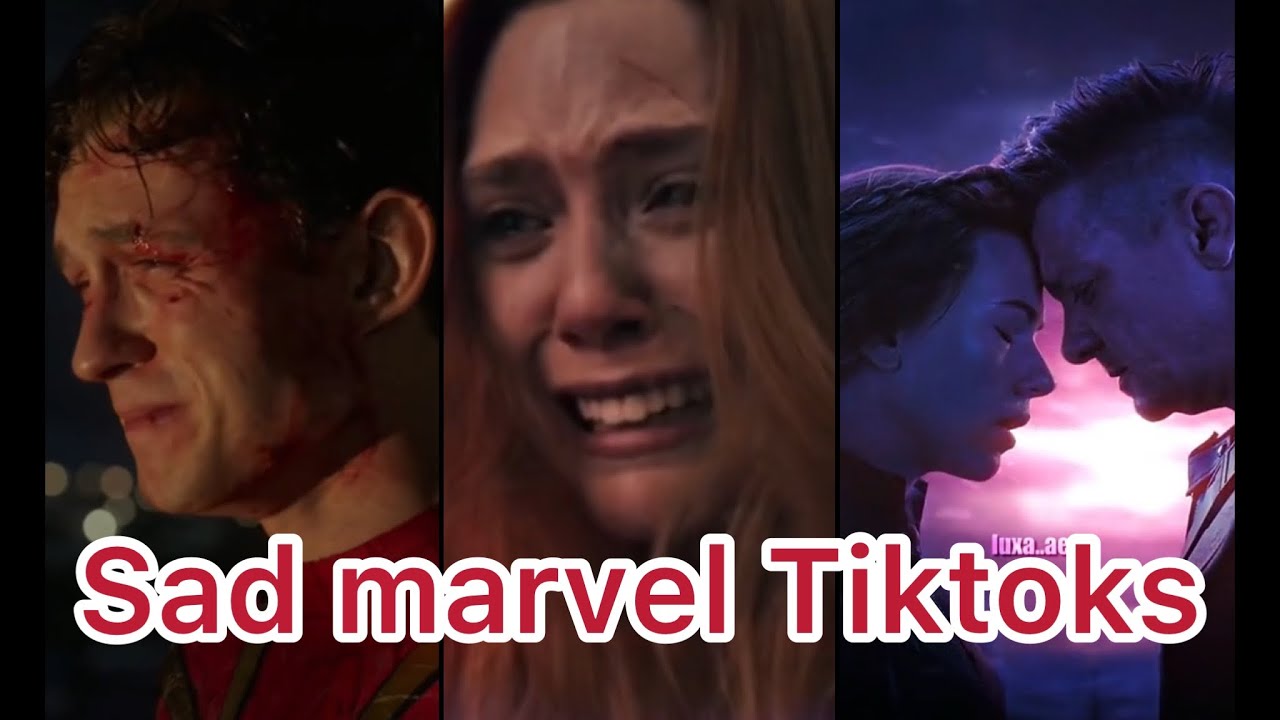 Sad Marvel Tiktoks that will put you in therapy pt 2 #tiktok #marvel #sad