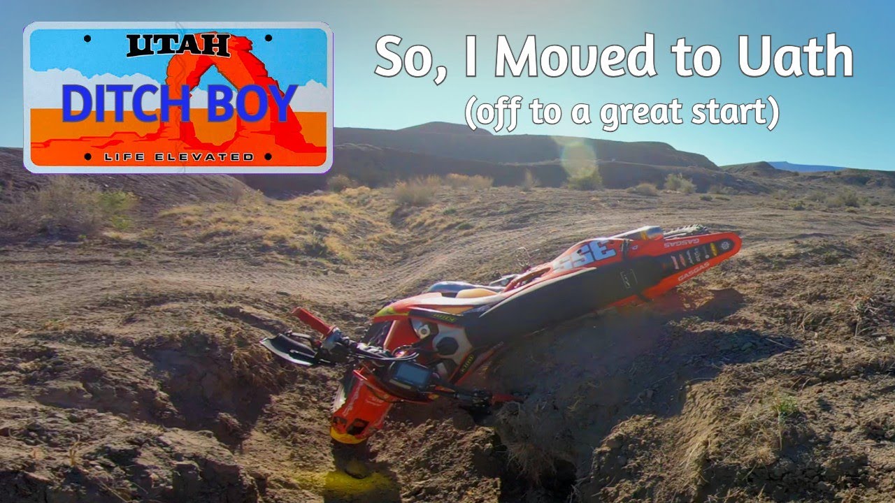 Utah Singletrack with DirtBikeTV