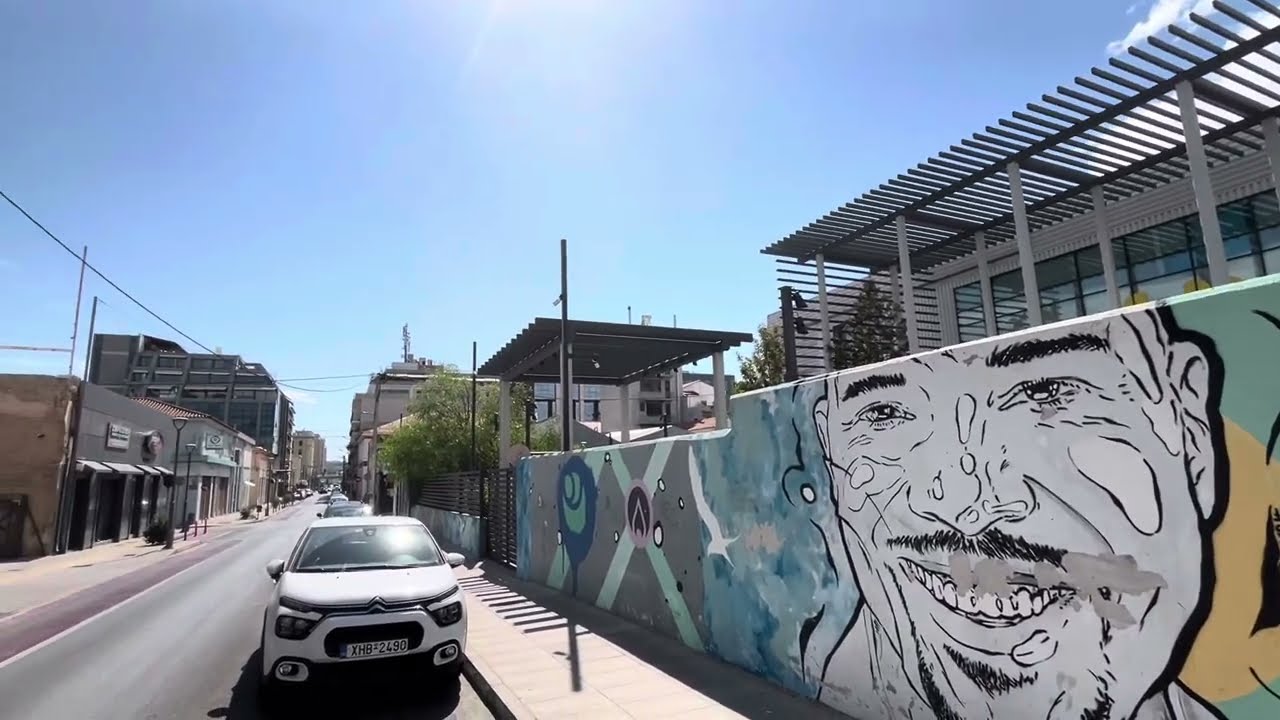 Πειραιας 29.9.2024 - Ανάπλαση περιοχής Παπαστράτου - Αγιου Διονυσιου