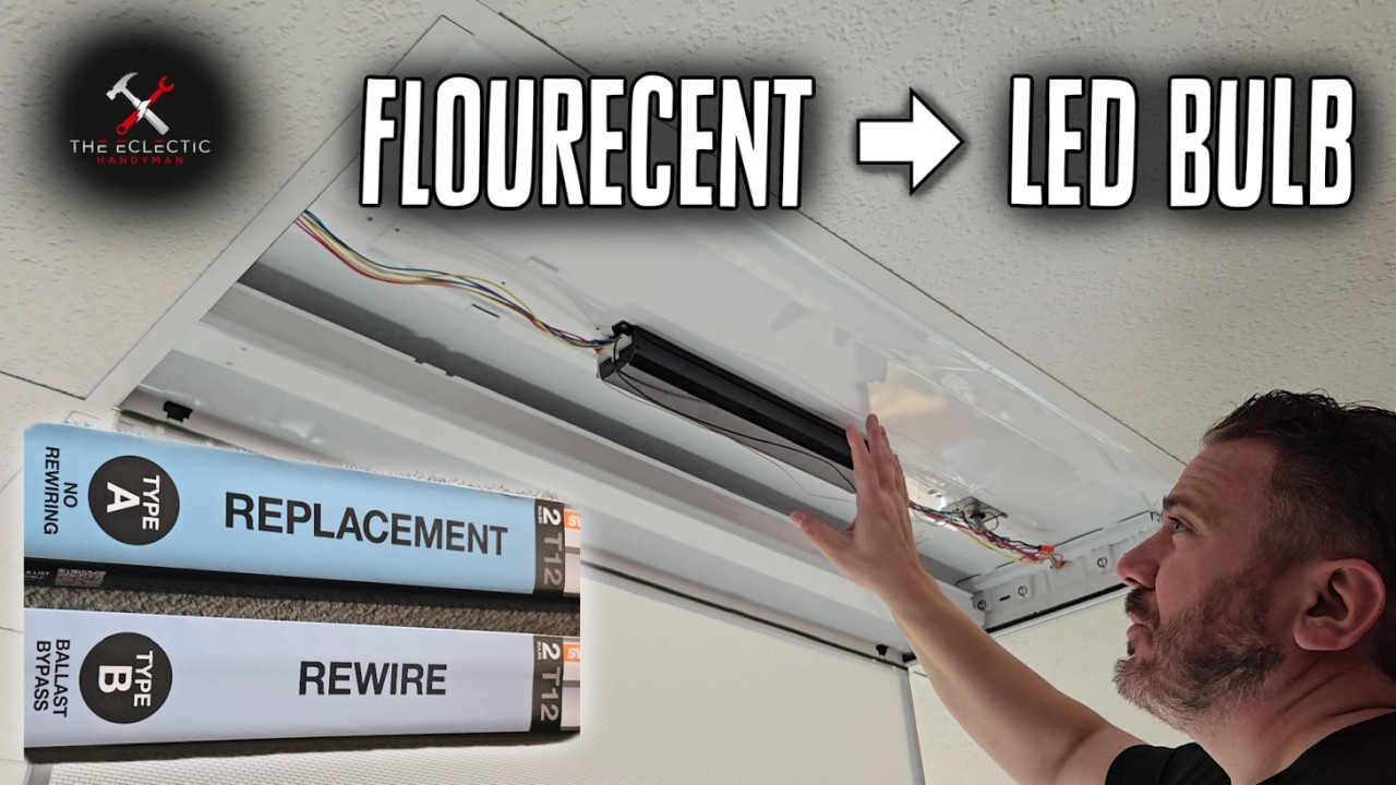 Upgrading Fluorescent Lights to LED Tubes | Type A vs Type B Explained