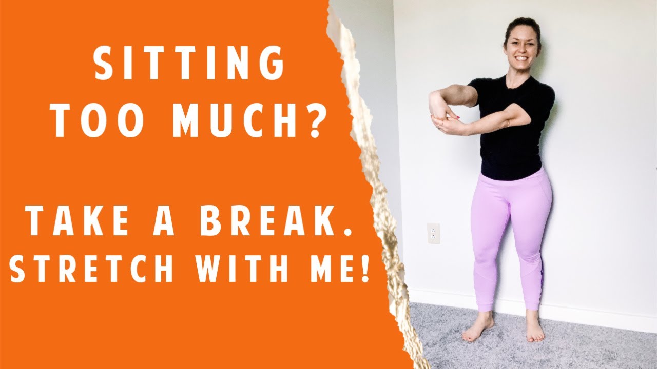 Feeling tight/stiff/achy joints? Take a break and STRETCH with me!