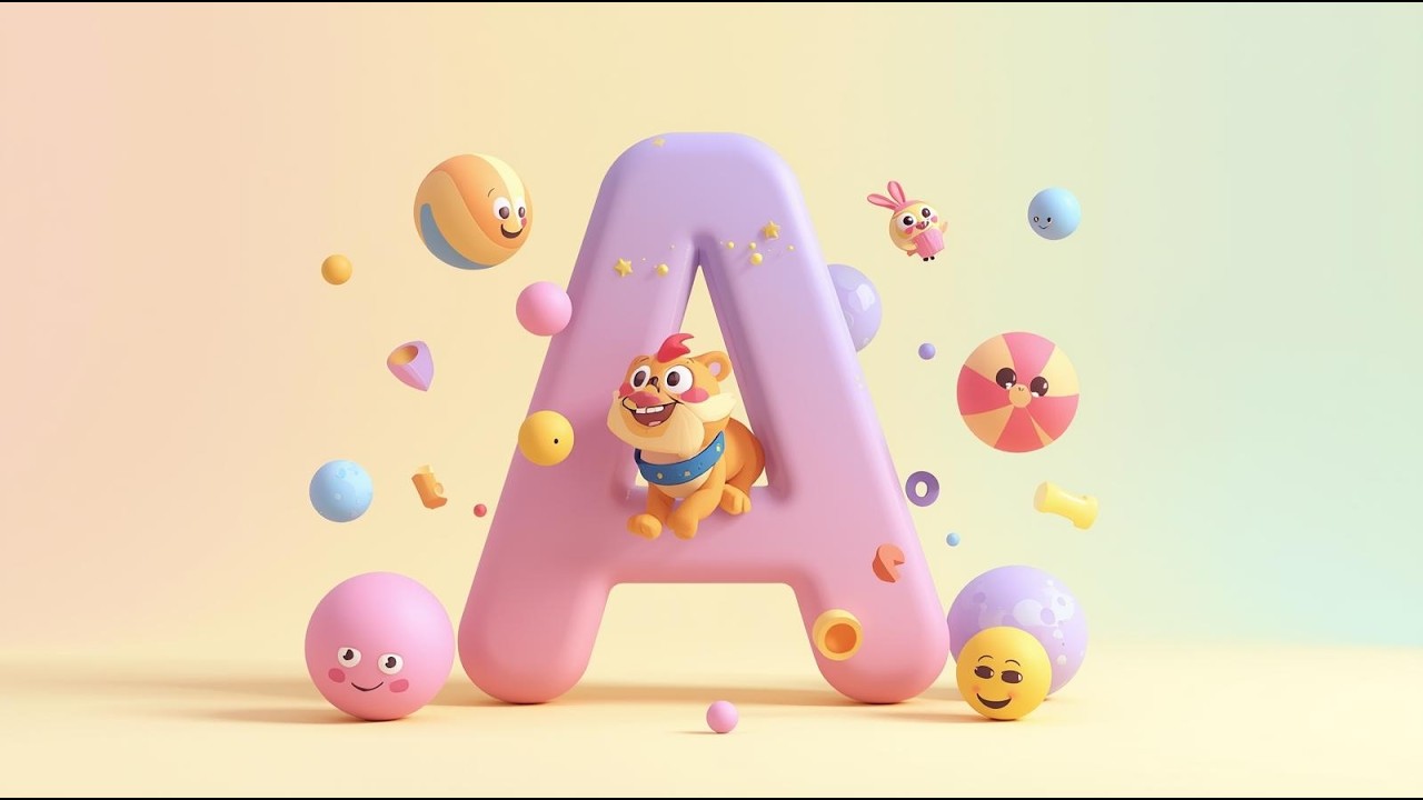 Learn Alphabet A | 10 Things from A | Apple | Ant | Learning for Children | WelcomeToTheKidsWorld