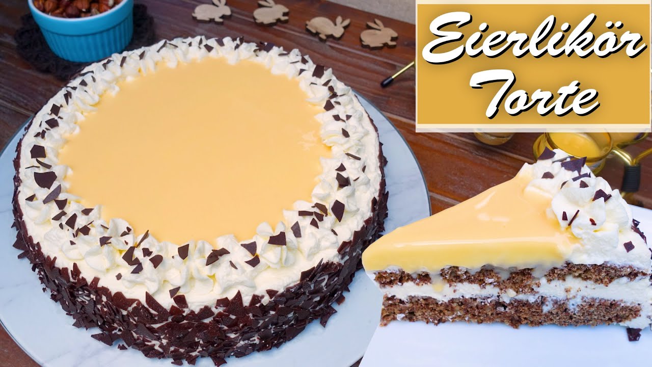 Eierlikör Torte | klassische Ostertorte