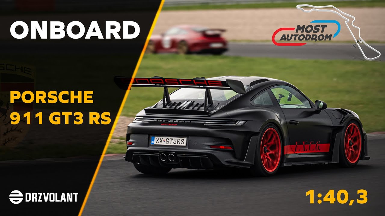Porsche 911 GT3 RS (992) Onboard | Autodrom Most | 1:40.3 | Porsche Day 2025 – Fastest Lap