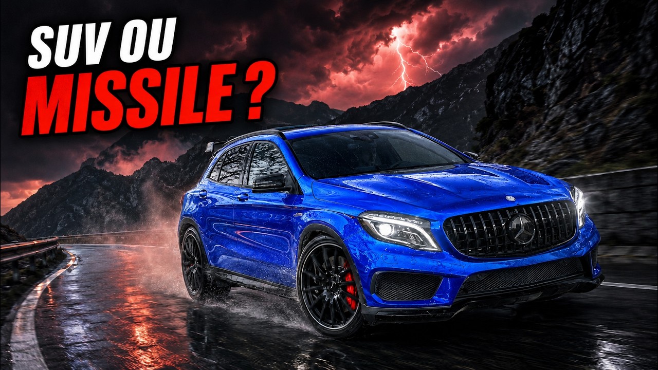 J'essaie le MERCEDES GLA 45 AMG ! Un SUV très ÉNERVÉ !