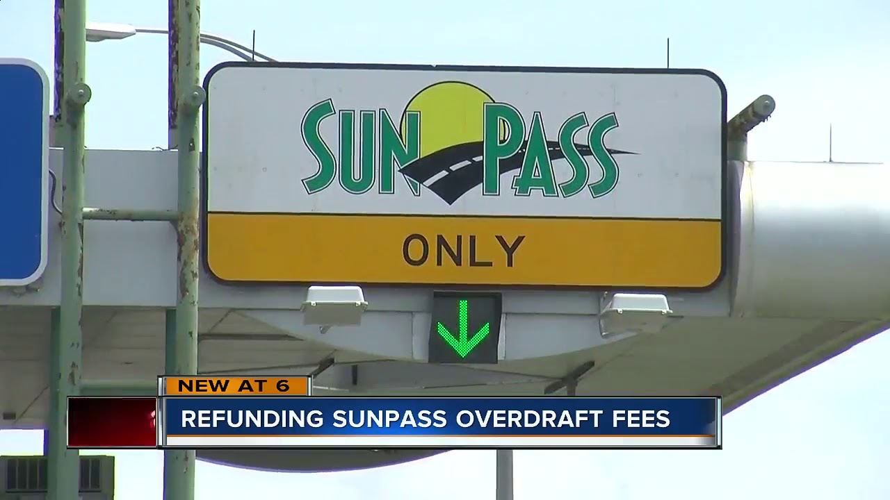 How to apply for a SunPass overdraft fee refund