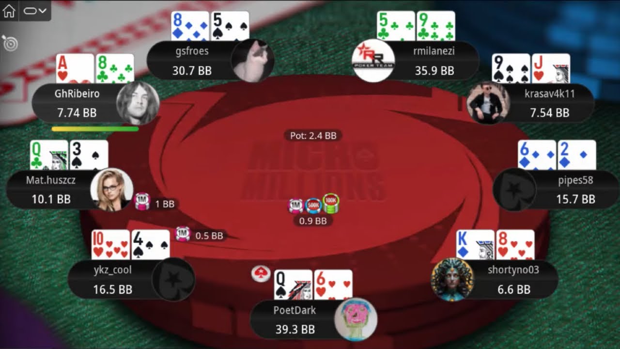 $22 MicroMillions 107 - Mat.huszcz | rmilanezi | PoetDark - Final Table Replay