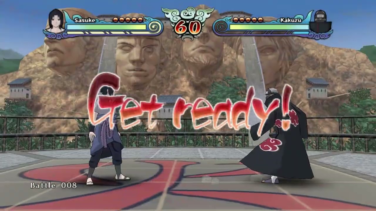 Naruto Clash of Ninja Revolution 3 Survival Mode|Sasuke Uchiha