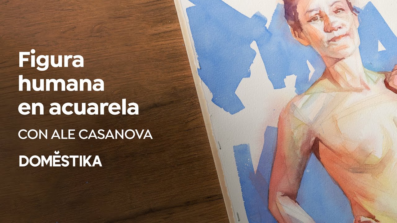 CURSO ONLINE Figura humana en acuarela de Alejandro Casanova