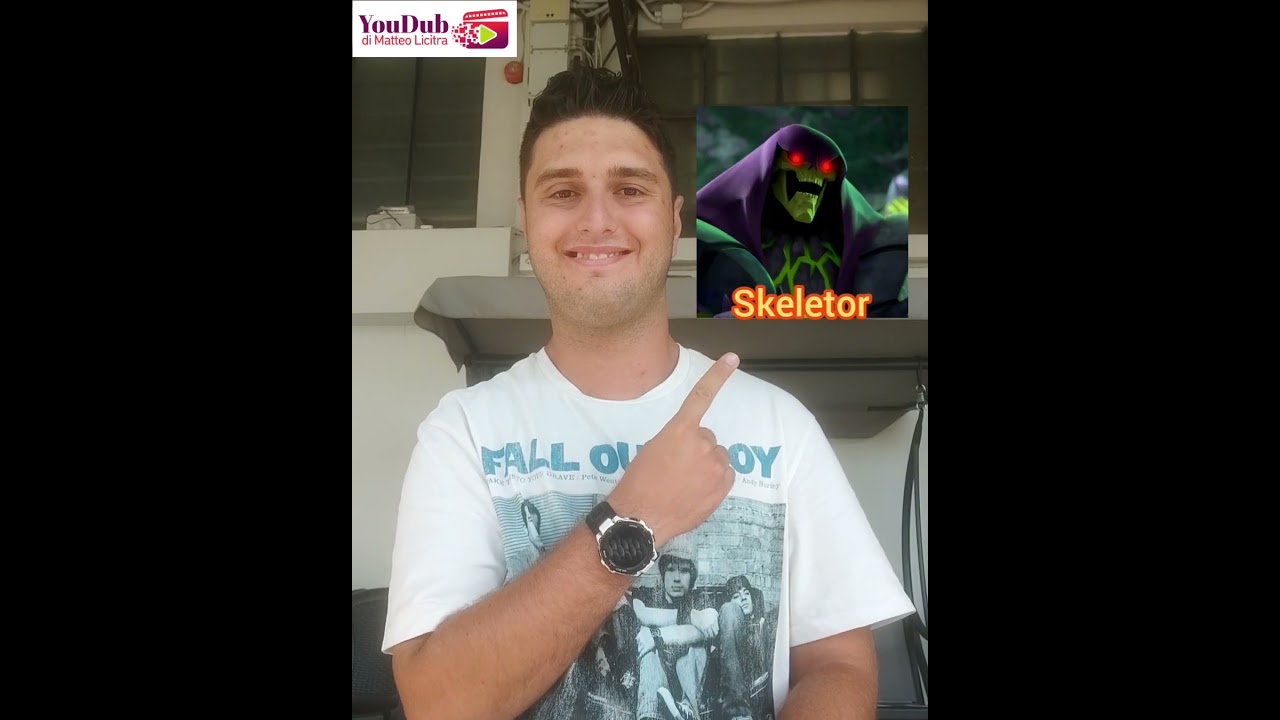 I due personaggi di "Masters of the Universe" doppiati da Maurizio Merluzzo