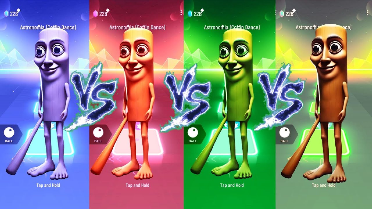 Final battle BrainRot 🆚Coffin Dance song - TilesHop 📀🥳🎸🎹 🆚 SQUID GAME ITALIAN BRAINROT