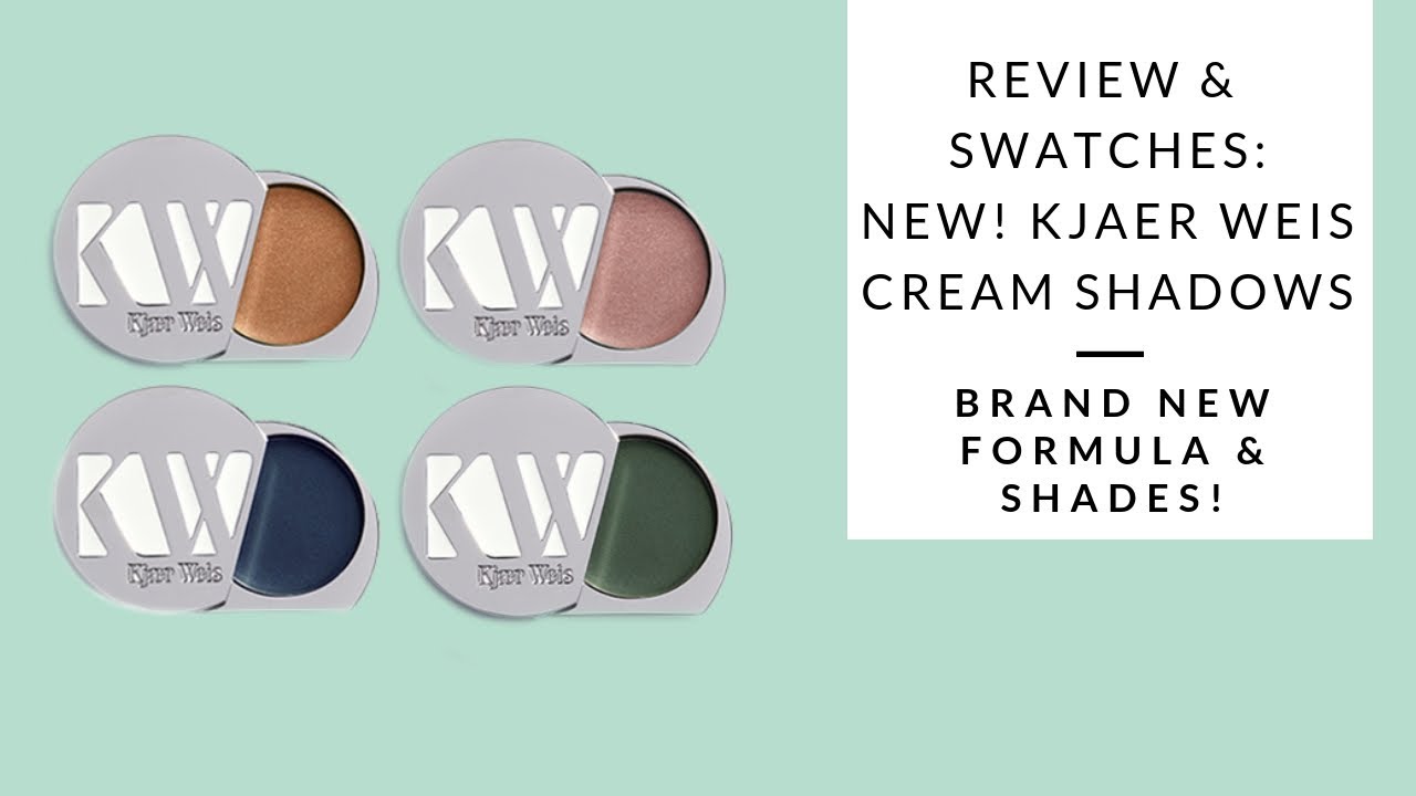 REVIEW & SWATCHES: KJAER WEIS CREAM SHADOWS | Integrity Botanicals