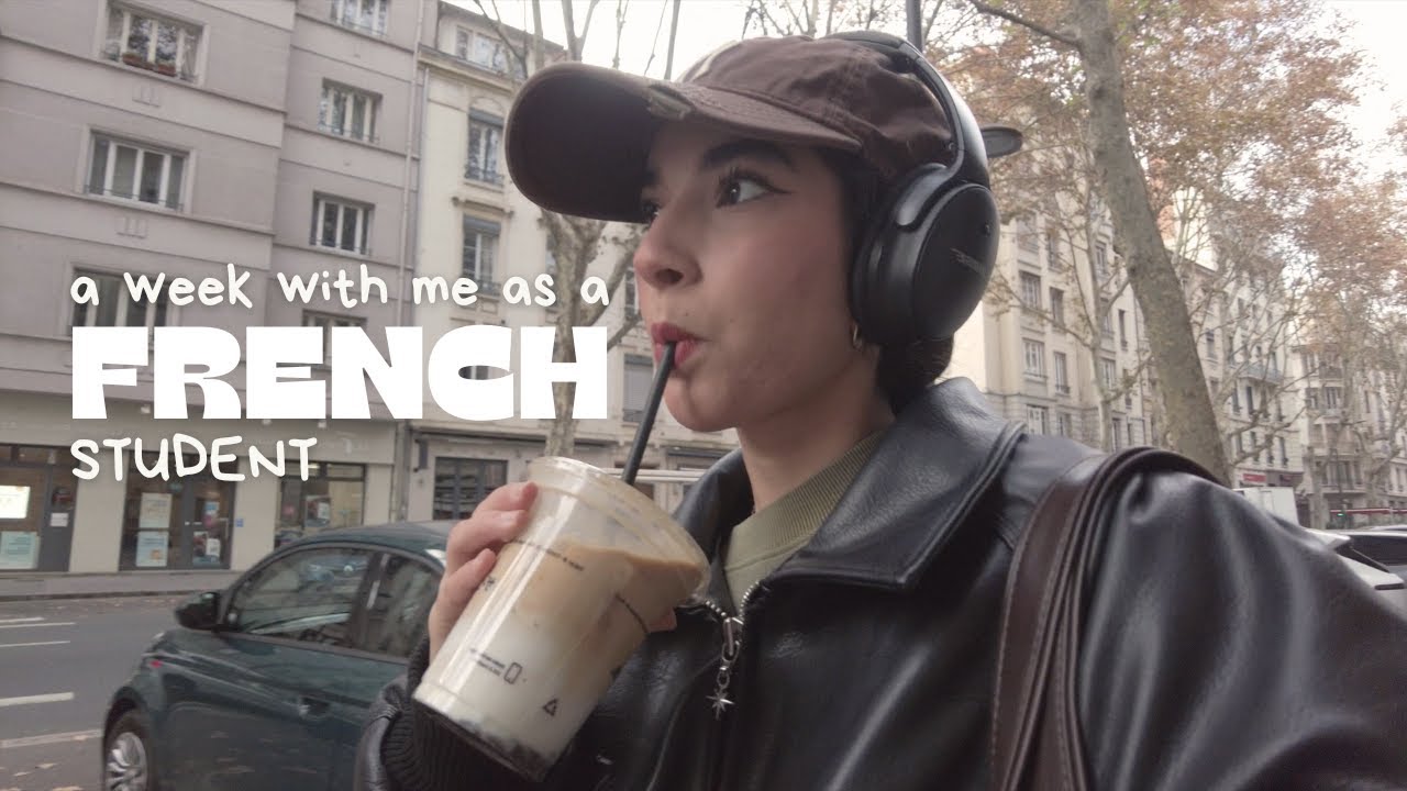UNI VLOG: a week with me as a french student