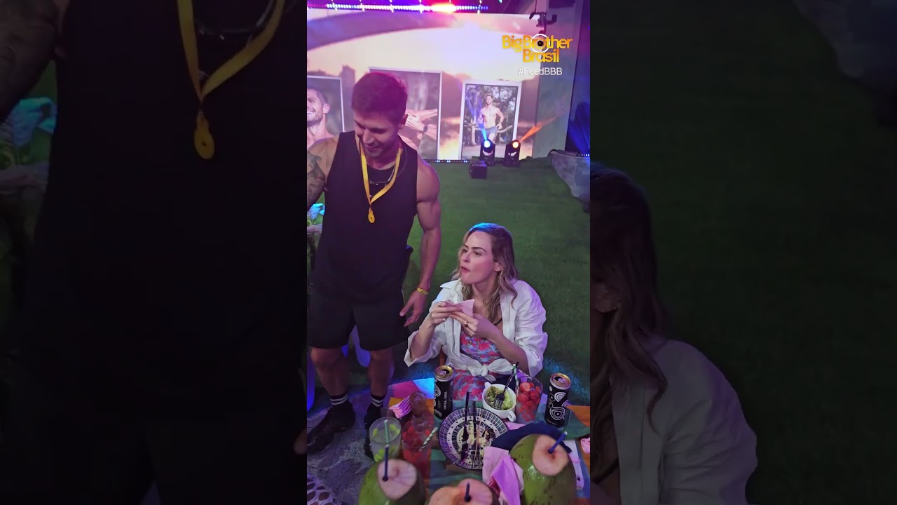 O que &eacute; 🍾 isso, hein, Ana Paula e Jonas? 👁️🫦👁️ | BBB 26