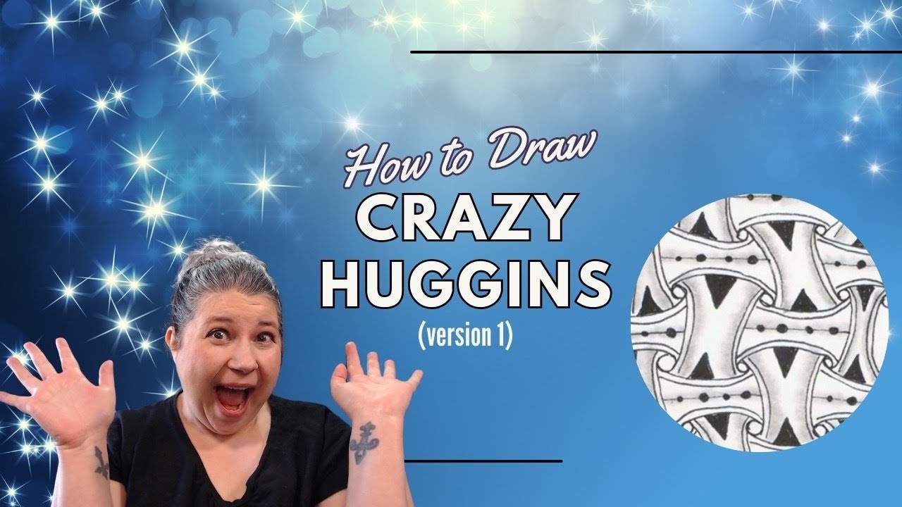 How to Draw Crazy Huggins (version1)