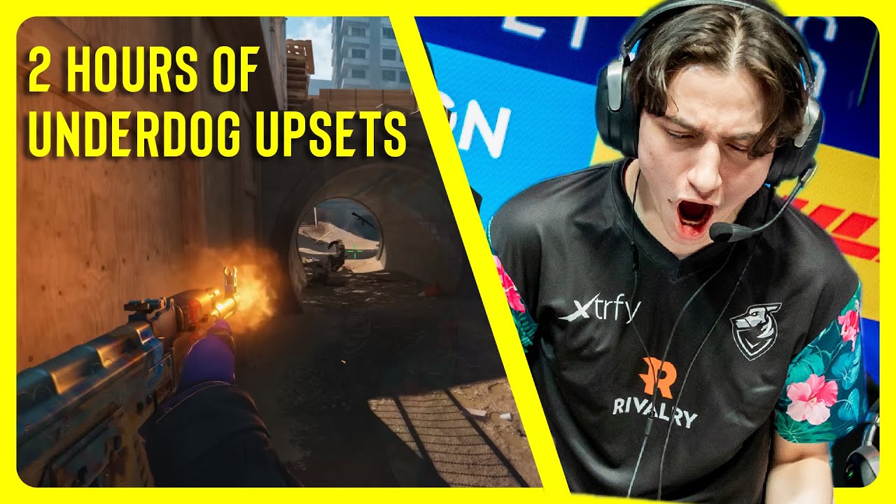 2 hours of UNDERDOG UPSETS at ESL Pro League