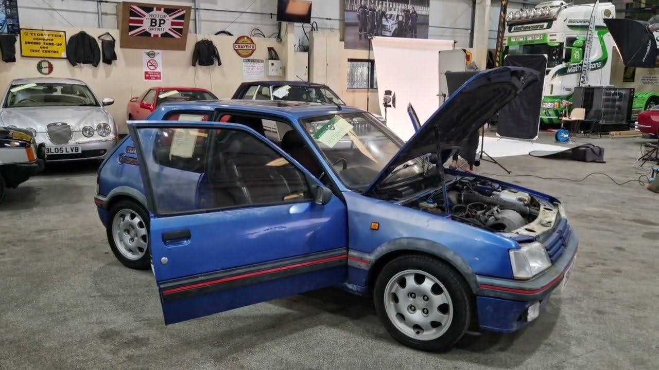 1992 PEUGEOT 205 GTI | MATHEWSONS CLASSIC CARS | AUCTION: 12,13 & 14 MARCH 2025