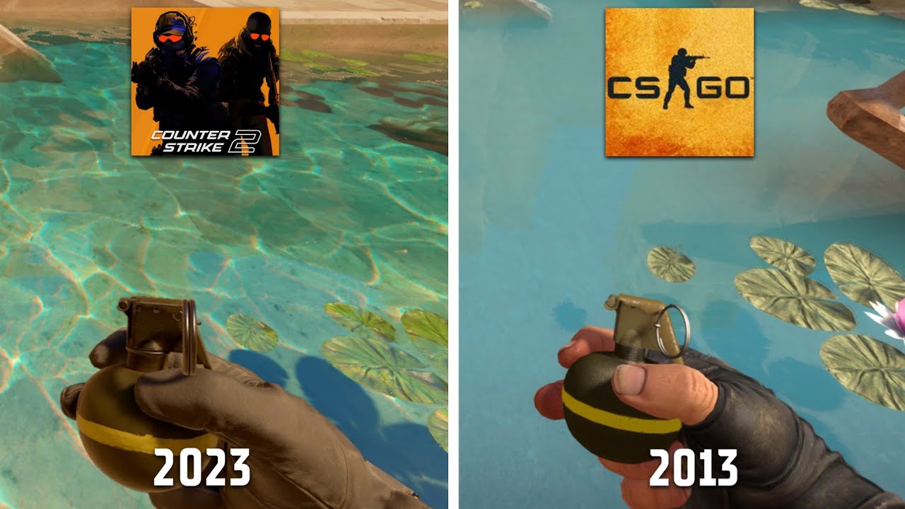 CS2 vs CS:GO - Details and Physics Comparison