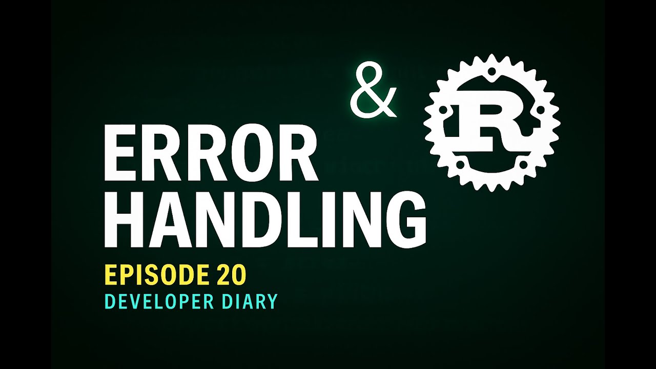 Rust Programming Tutorial #20 – Error Handling in Rust