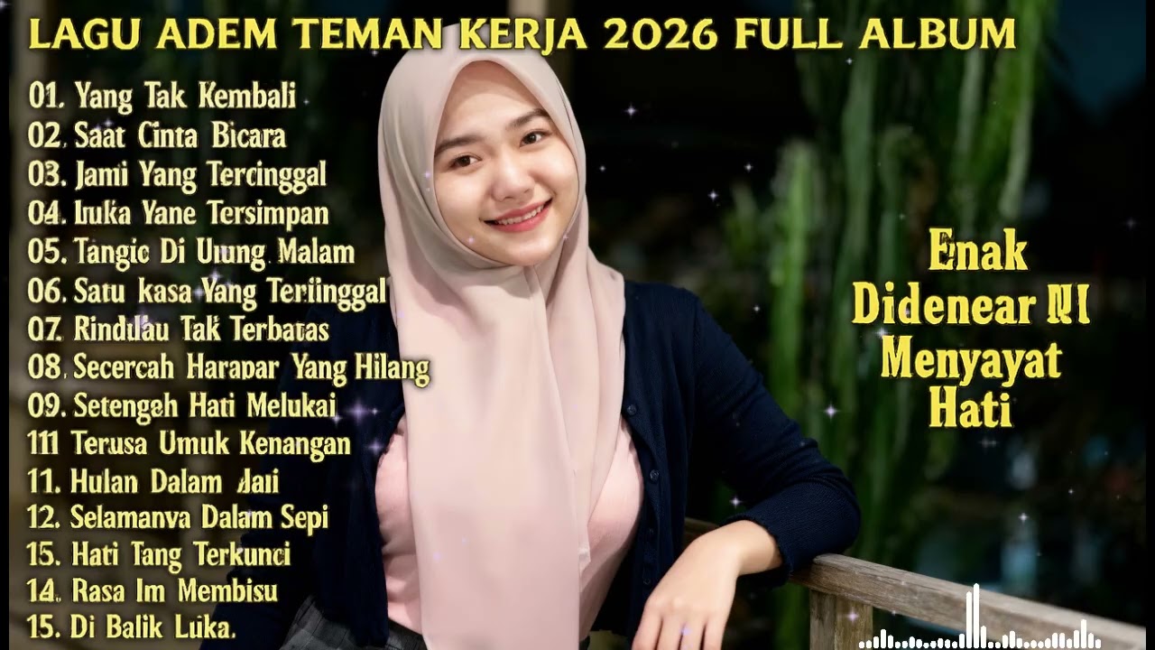 🎸 LAGU KOLEKSI UNTUK KERJA SEHARIAN 2026 | FULL ALBUM SLOW ROCK & MELLOW MENYAYAT HATI
