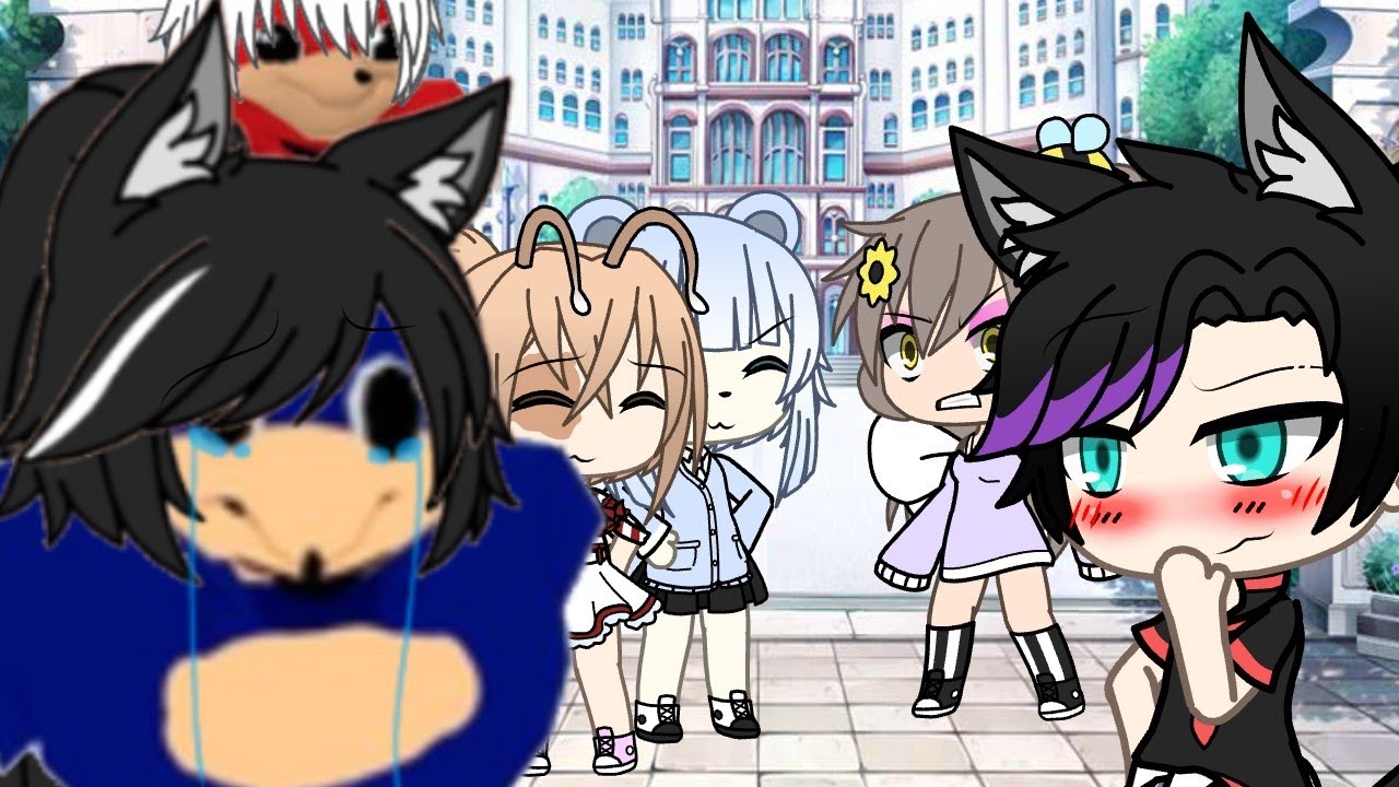 🌻Se eu estiver em a gótica e o popular🌻(gacha life)